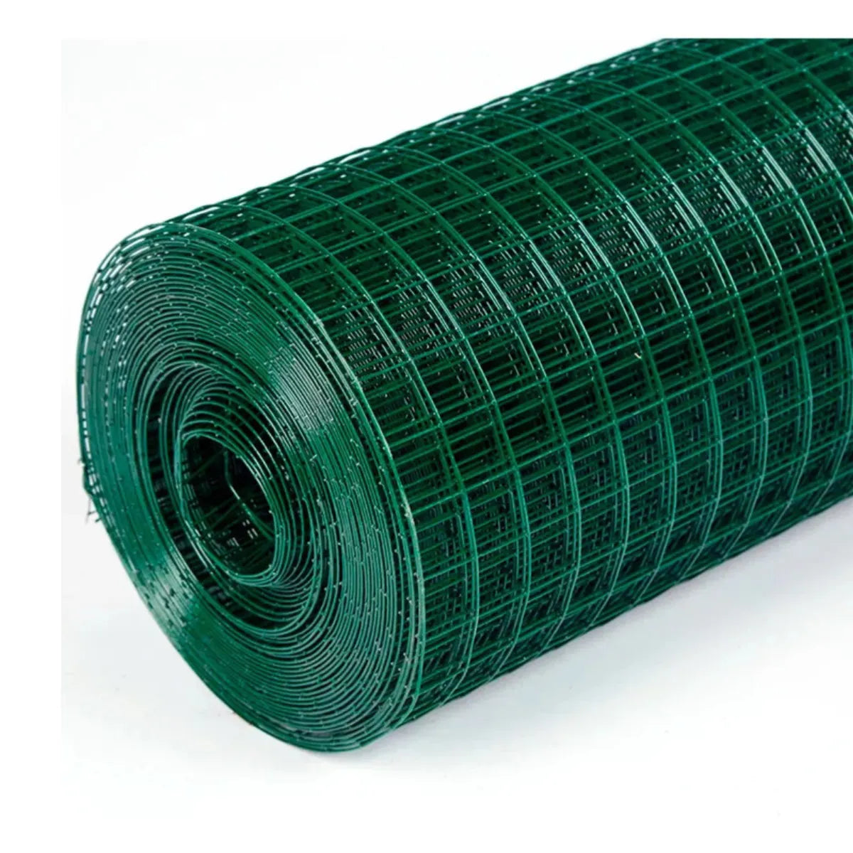 Malla Plastificada Verde 1/2" e=7mm 60cm x 10mt