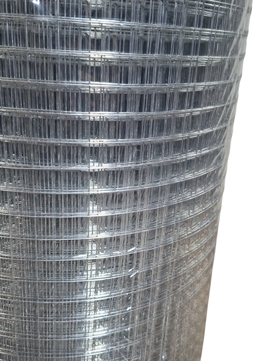 Malla Soldada Galvanizada 90cm largo 10mt