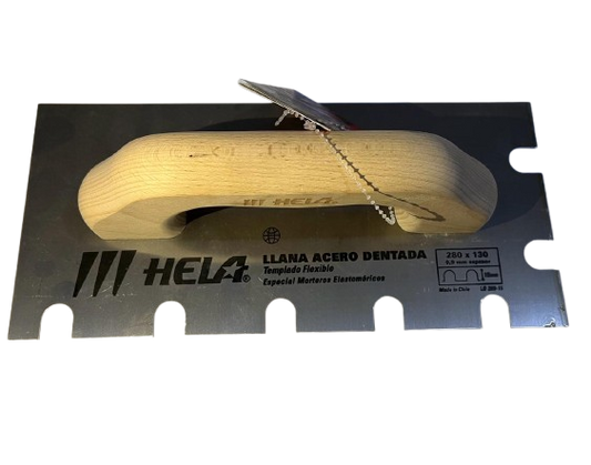 Llana dentada para EIFS